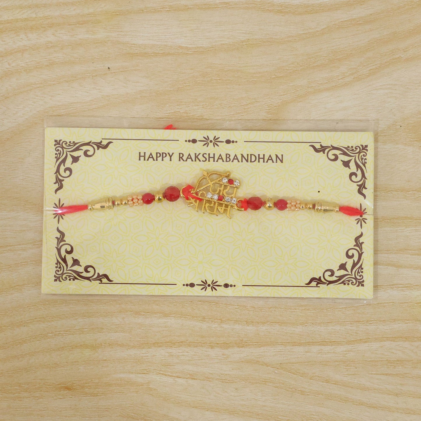 Premium Jai Shree Ram Designer Rakhi for Brother