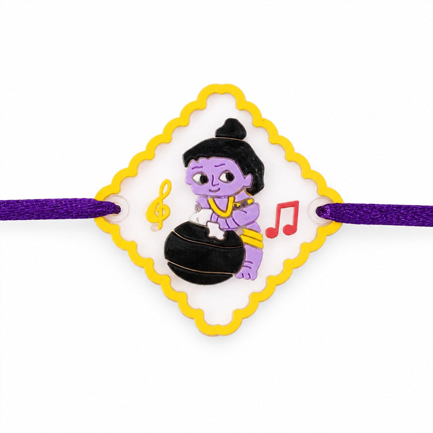 Baby Krishna Makhan Chor Musical Charm Kids Rakhi