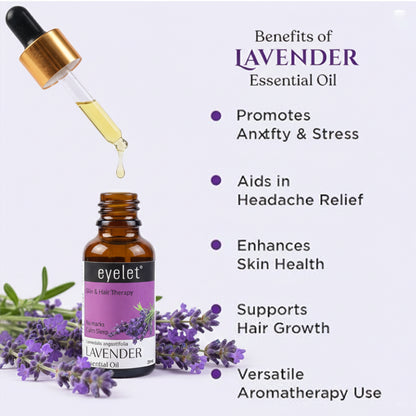 Eyelet Lavender Essential Oil Skin & Hair Therapy Oil for No Marks 30ML