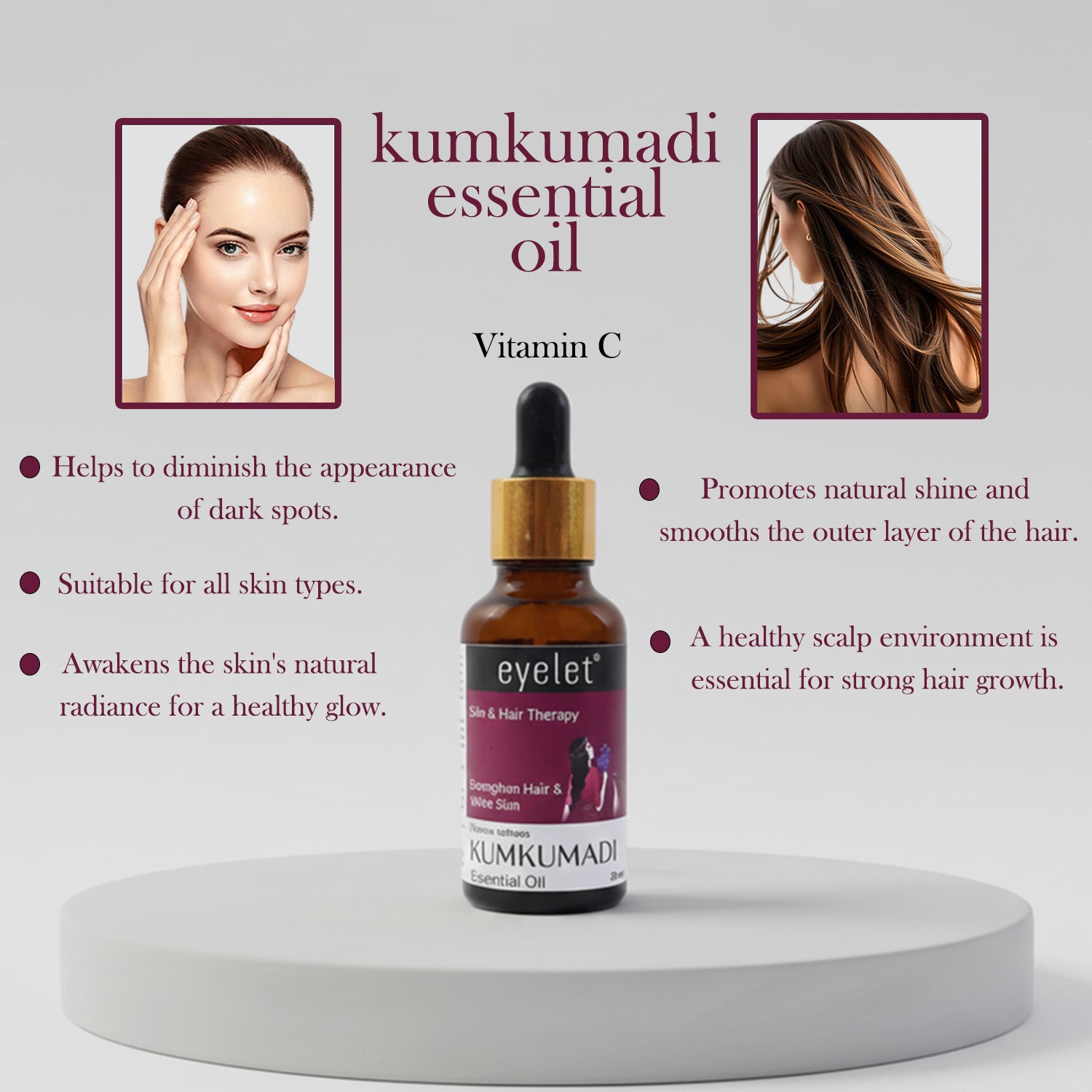 Eyelet Kumkumadi Essential Oil Midnight Saffron Therapy