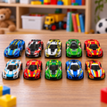 Metal Racing Cars Set – Durable Pull-Back Racing Playthings