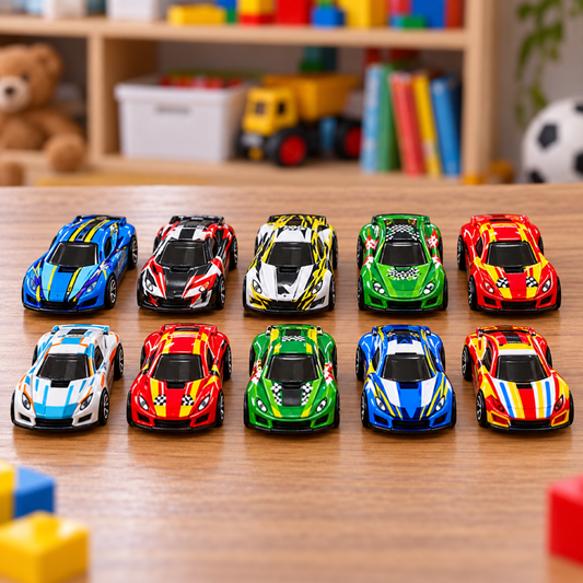 whl220 69925 premium metal racing car 10 pc set