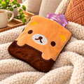 Panda Hot Water Bag – Small with Cover for Pain Relief | FitFuzion