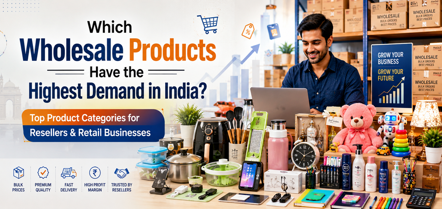 Which Wholesale Products Have the Highest Demand in India?