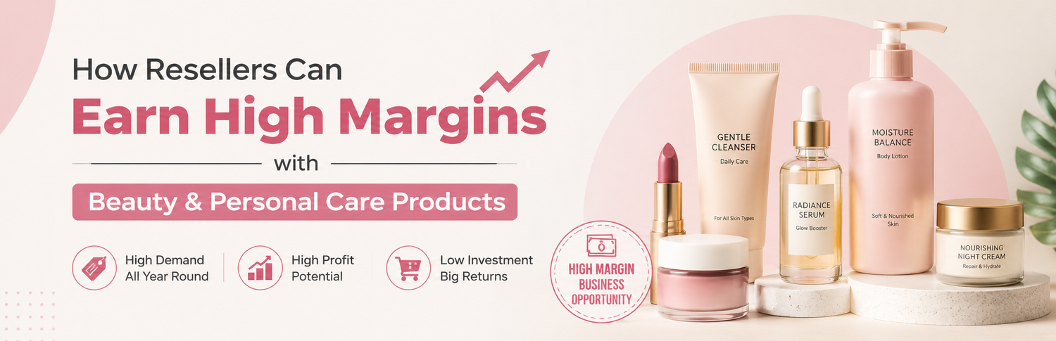 How Resellers Can Earn High Margins with Beauty & Personal Care Products
