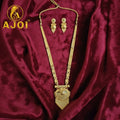 Temple Long Necklace Set – Majestic Royal Indian Jewellery