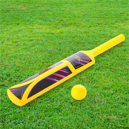 Plastic cricket ball included in Aditi cricket set