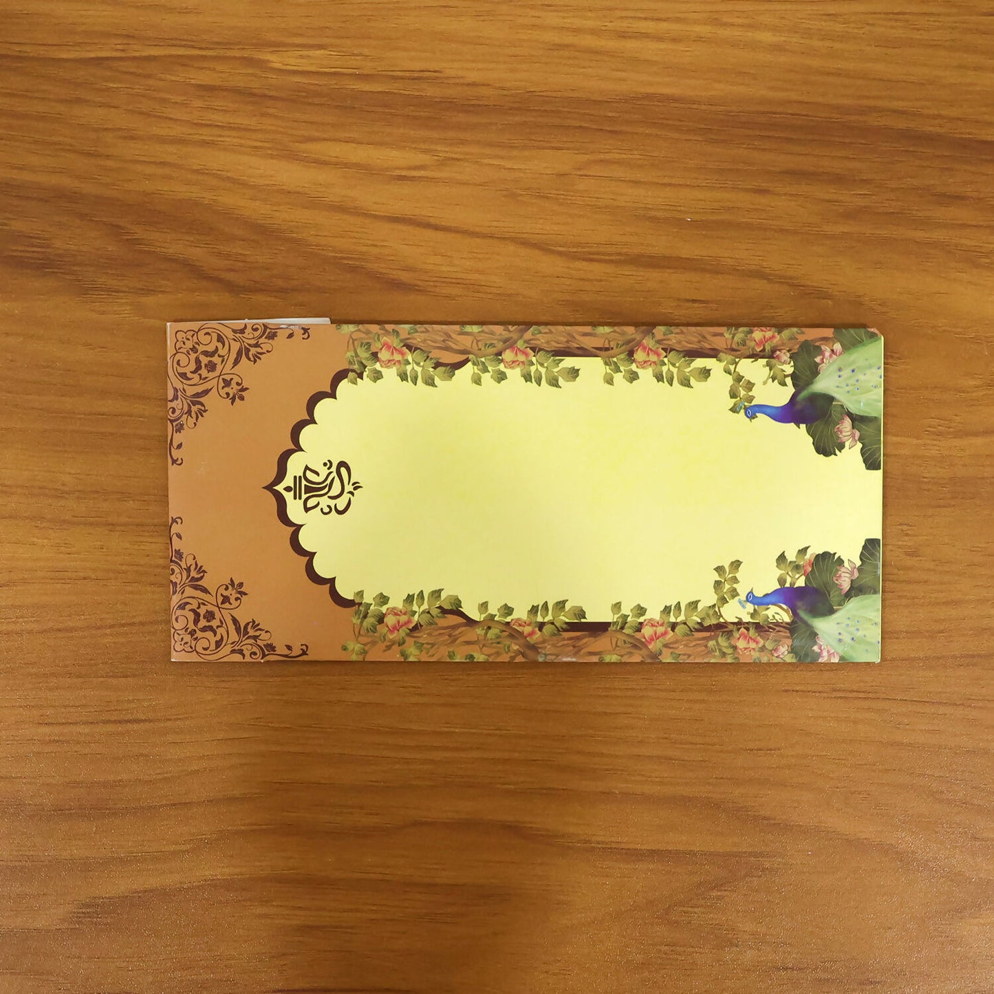 Stack of ten traditional money envelopes