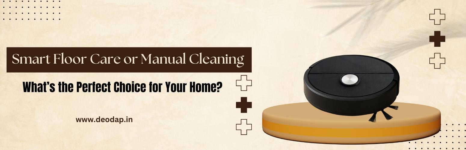Smart Floor Care or Manual Cleaning: What’s the Perfect Choice for Your Home?