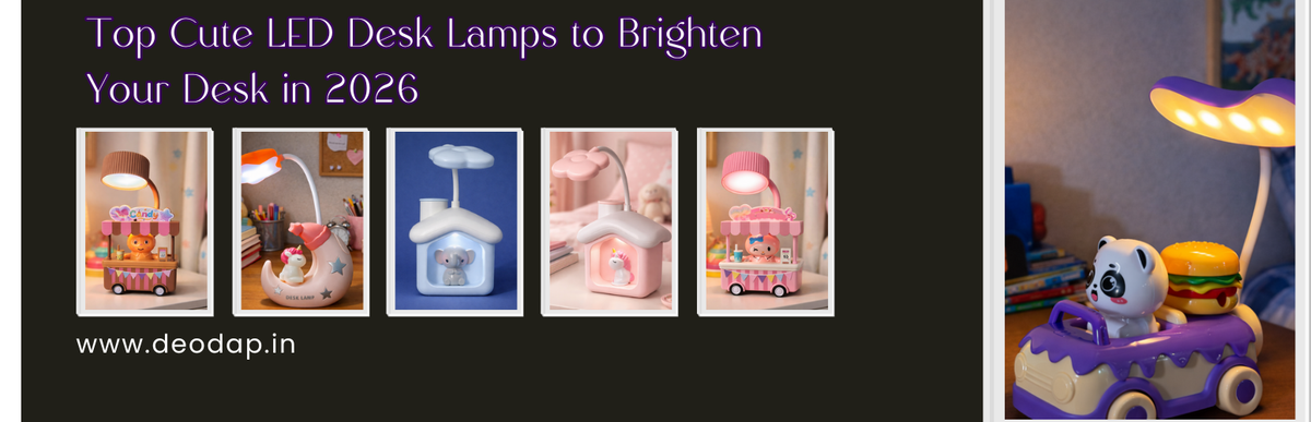 Top Cute LED Desk Lamps to Brighten Your Desk in 2026