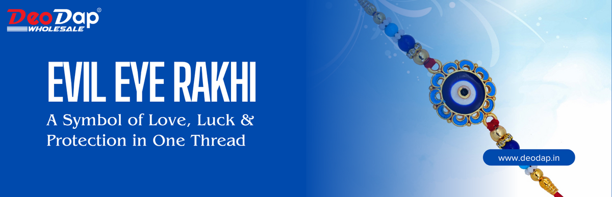 Evil Eye Rakhi: A Symbol of Love, Luck & Protection in One Thread