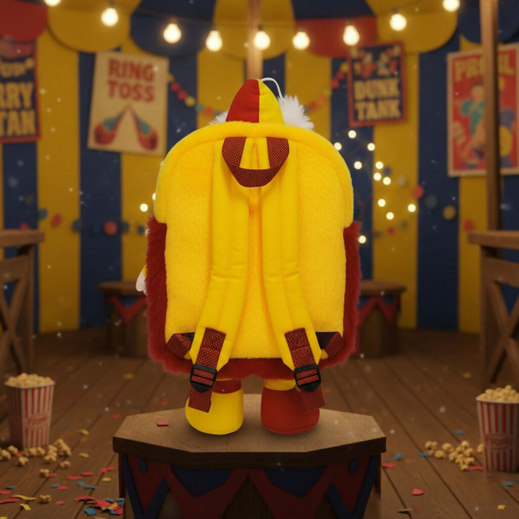 Kids Clown Bag – Soft Cartoon School Bag for Toddlers & Preschoolers Multicolor