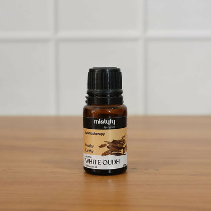 Eyelet White Oudh Aromatherapy Diffuser Oil – Musky & Earthy Fragrance (10ML)