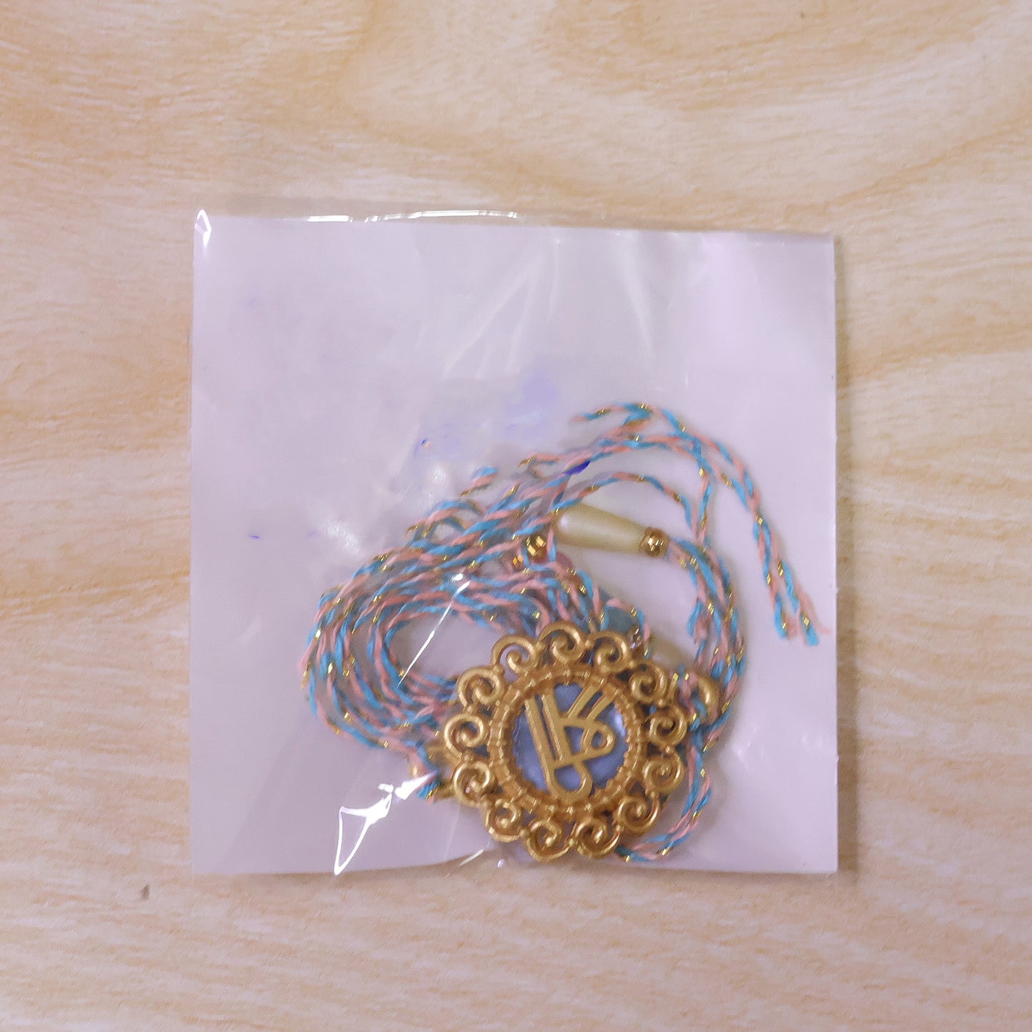 Bold Rakhi featuring Shri Plaque, ornate frame and plaque look for Festive Display