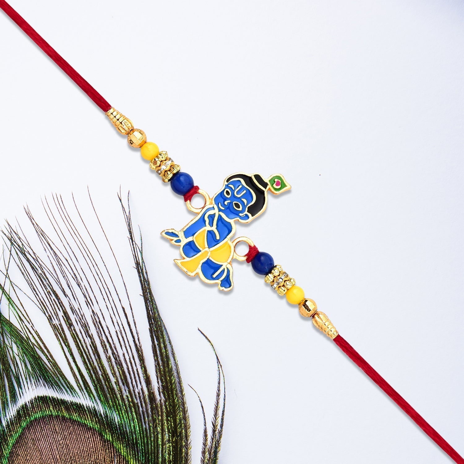 Bal Krishna Kids Rakhi Cute & Divine Raksha Bandhan Gift (5pcs)