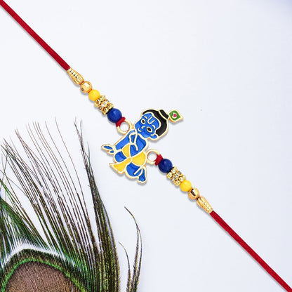 Bal Krishna Kids Rakhi Cute & Divine Raksha Bandhan Gift (5pcs)