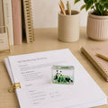 Mini Panda Liquid Glitter Paper Weight – Cute Desk Organizer
