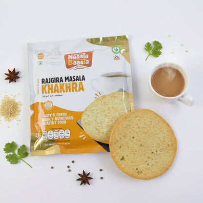 Naasta Baasta Rajgira Masala Khakhra - Crispy Farali Ready to Eat Snack (200 Gm)