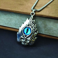 Demon Devil's Eye Chain Pendant