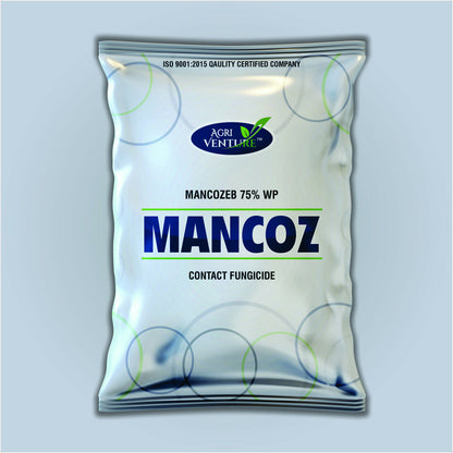 AgriVenture MANCOZ ( Mancozeb 75% WP ) Belongs To Dithiocarbamete Group of Fungicide (1Kg)
