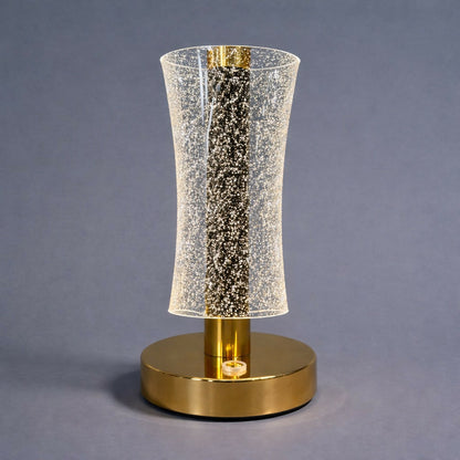 Modern Crystal Table Lamp with Warm Light for Bedroom & Living Room