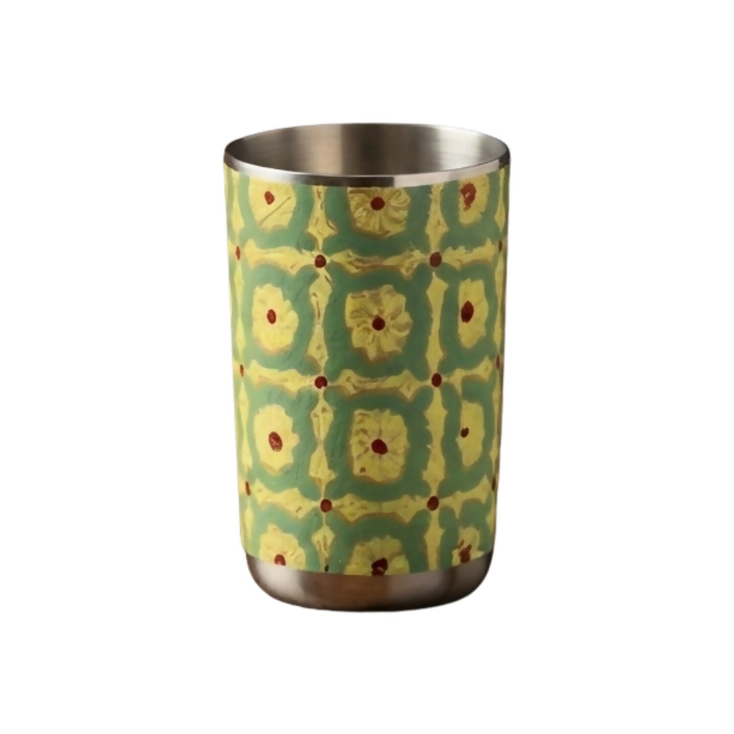 Meenakari Steel Glass- 04