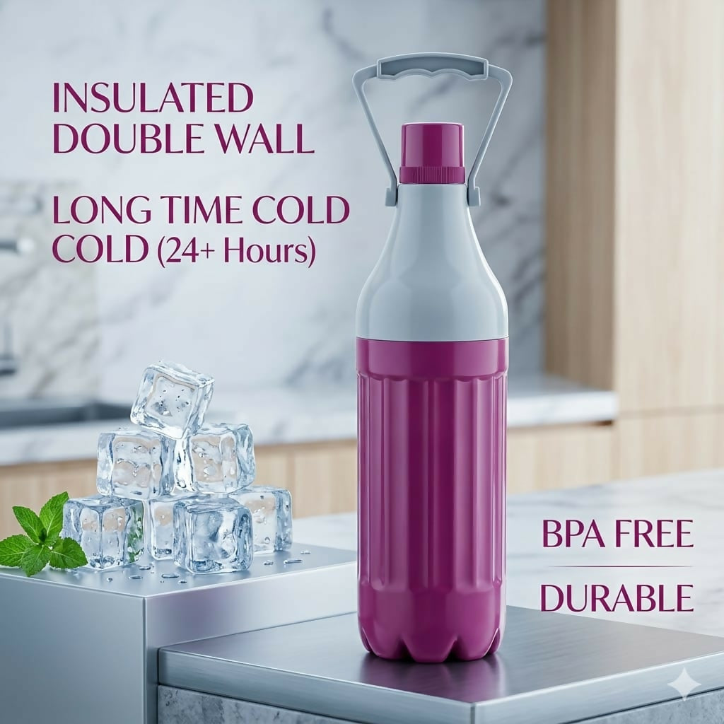 Bullet 2500 insulated water bottle in Radiant Red