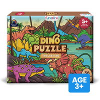 DINO PUZZLE THE LAST EGG - AGE 3+ (36 PUZZLE PIECES) MDF PUZZLE SERIES
