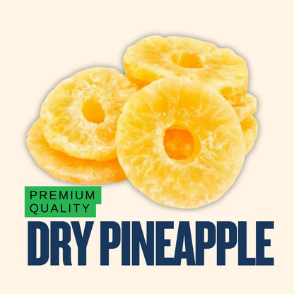 Oracle Dried Pineapple Dehydrated Fruit Snack 250gm Made from Naturally Ripened Pineapple