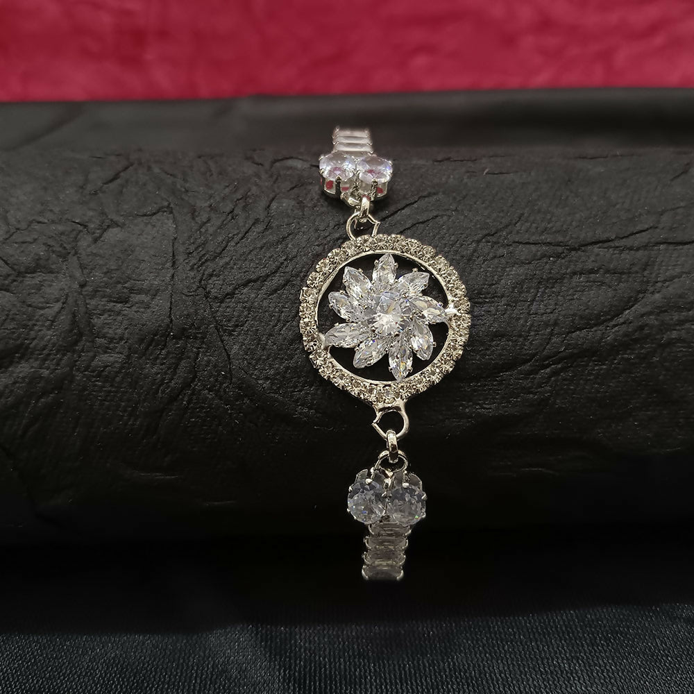 Graceful AD Floral Bracelet Perfect For party