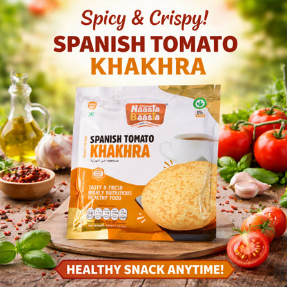 Naasta Baasta Spanish Tomato Khakhra – Tasty & Fresh Highly Nutritious Healthy Food (200Gm)