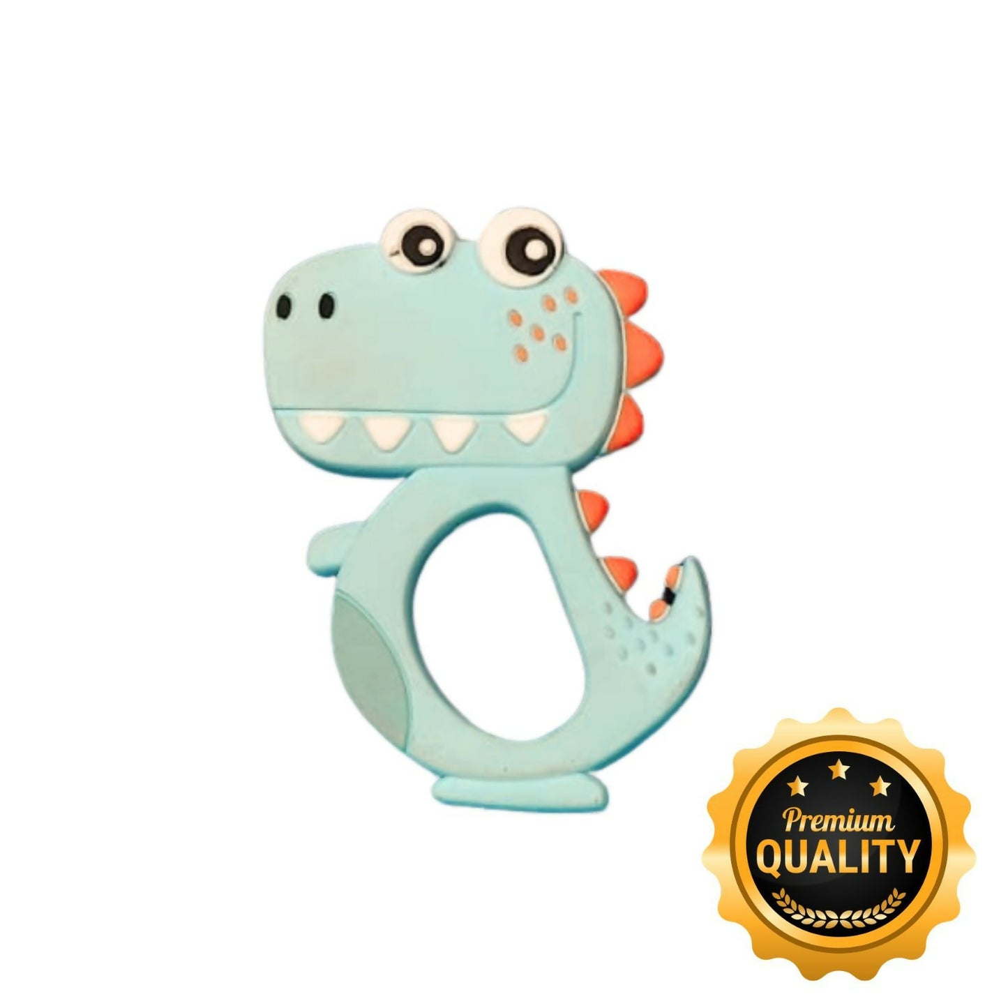 Dainosour Shape Silicone baby Teether