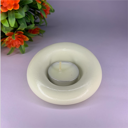 Gadi Diya ivory tealight candle Elegant Home Decor Handmade