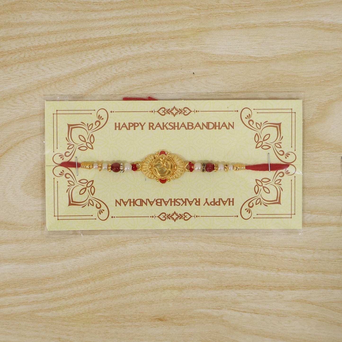 Om Design Rakhi for Raksha Bandhan Special Occasion (10pcs)