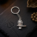 Premium Shivling Keychain for Car & Bike Mahadev Spiritual Religious Gift