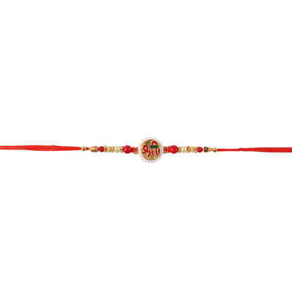 Rakshabandhan Shri Symbol Devnagari Rakhi Traditional & Designer (5pcs)