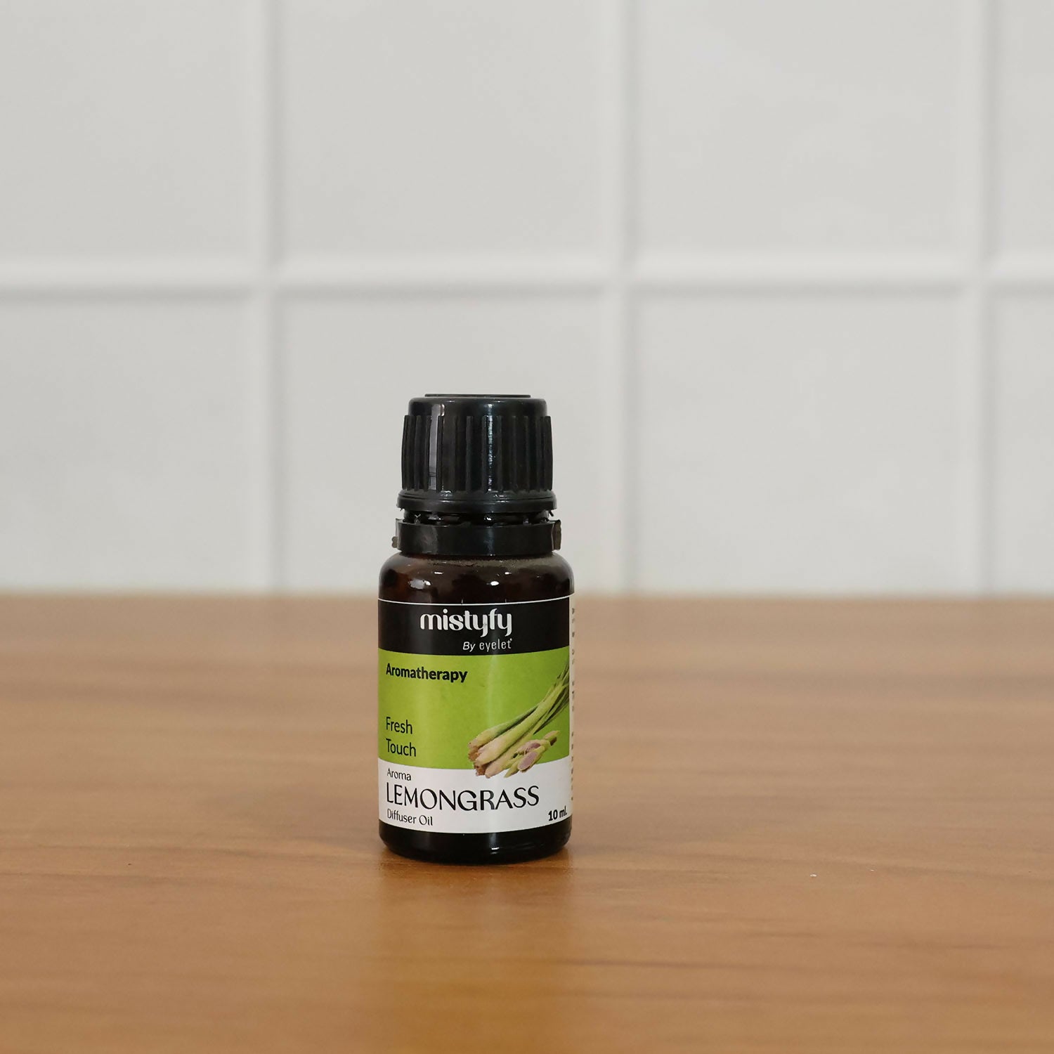 Eyelet Lemongrass Aroma Diffuser Oil & Fresh Touch Aromatherapy Oil (10ml)