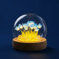 DIY Tulip Night Light Kit – Create a Warm LED Glass Dome Lamp