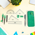 Mathematical Drawing Instruments Box – Precision Kit with Free 0.7 mm Mechanical Pencil