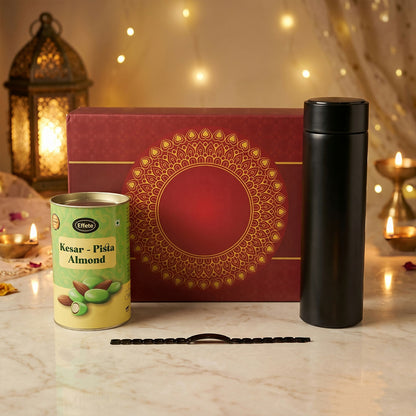 Rakhi bracelet with festive packaging