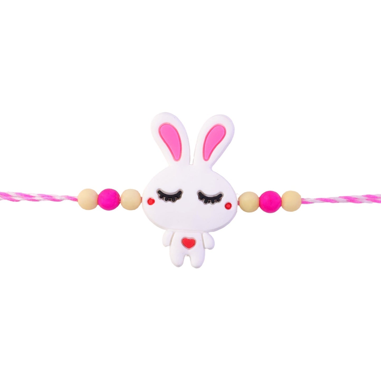 Bunny Character Kids Rakhi Thread Designer for Brother (5pcs)