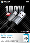 100W Type C Cable – Durable Fast Charging Cable
