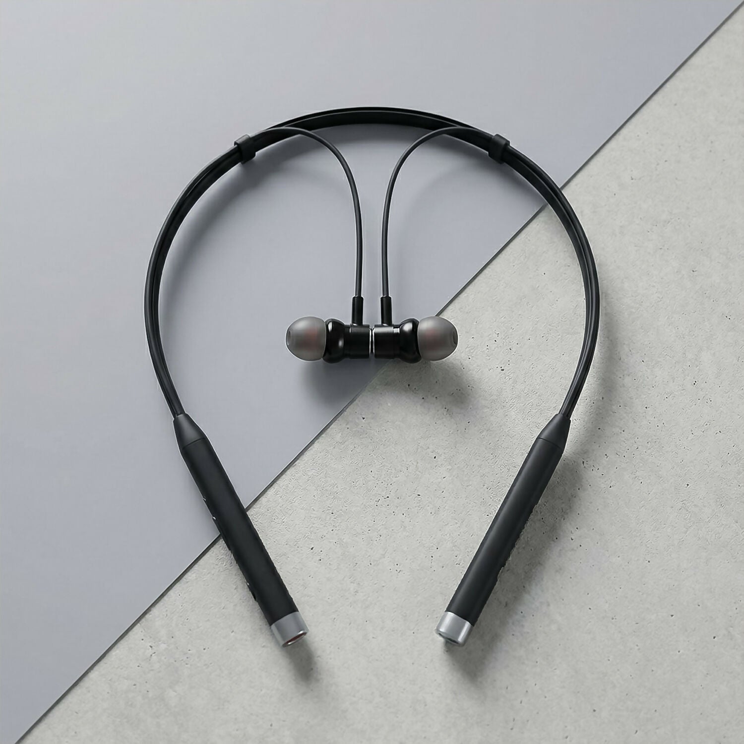 Lapcare Wooband 90 Wireless Bluetooth Neckband with Long Playtime & Deep Bass