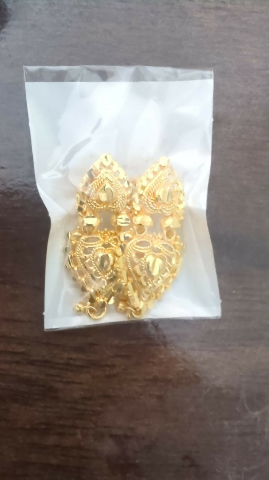 Ethnic Golden Drop Jhumka Earrings | Girls & Women Special