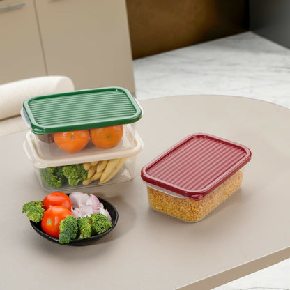 PLASTIC 1100 ML Veggie Vault Storage (pack of 3)
