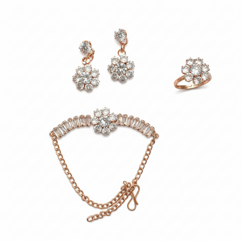 Premium AD Floral Bracelet Combo Perfect For Gifting