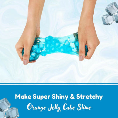 Icepop Jelly Cube Slime Making Kit for Kids – DIY Tubbie Slime Kit with Activator