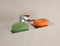 Double Soap Dish – Stainless Steel Rust-Proof Wall Mount