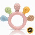 Silicone Baby Teether Hand – Multi-Texture Soothing Relief