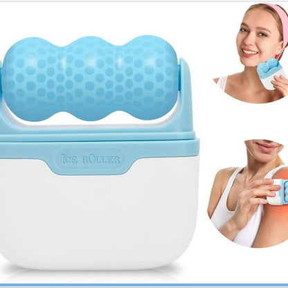 Ice Face Roller for Skin Care, Cooling Massager for Face, Neck & Body